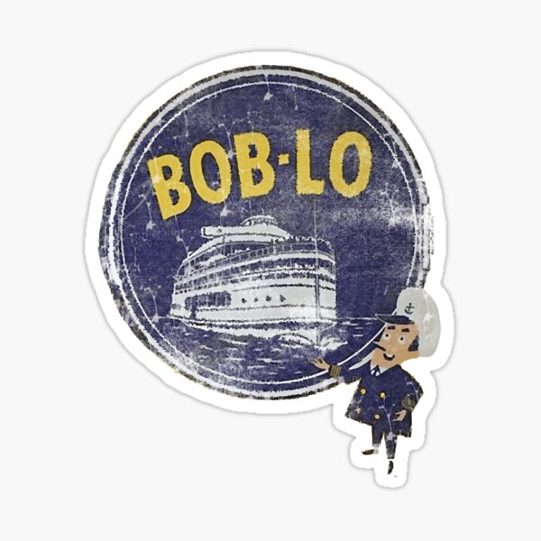 Item preview, Vintage Retro Classic Cute Detroit Boblo Island designed and sold by RitNarro.