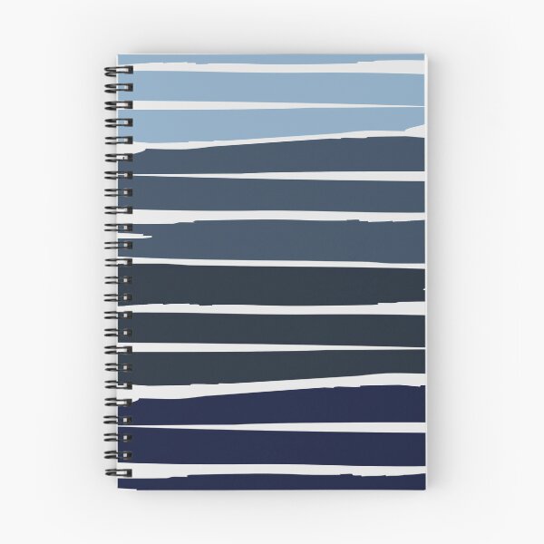 Item preview, Blues, black and white Stripes designed and sold by ZedColors.