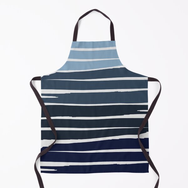 Item preview, Blues, black and white Stripes designed and sold by ZedColors.