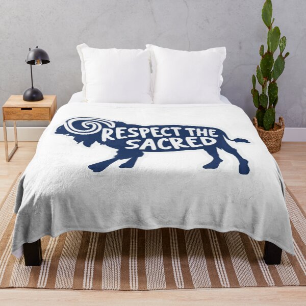 Item preview, Sacred White Buffalo - Respect the Sacred designed and sold by NiftyWrx.