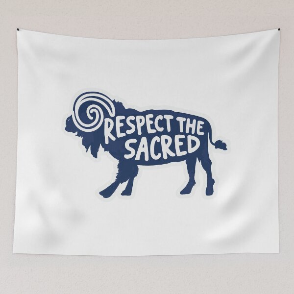Item preview, Sacred White Buffalo - Respect the Sacred designed and sold by NiftyWrx.