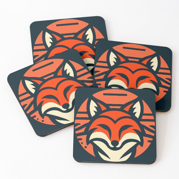 Item preview, fox illustration designed and sold by Mr-Wolf-Shop.