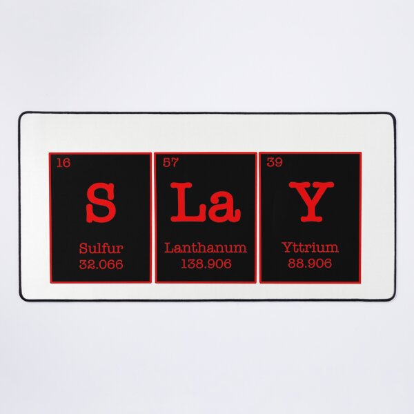 Item preview, Slay periodic table designed and sold by MoonLilly18.