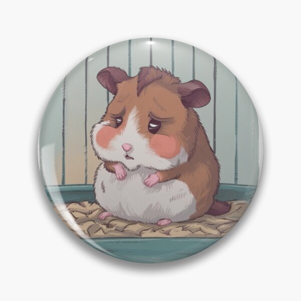 Item preview, Cute Sad Hamster designed and sold by Optrix Studio	.