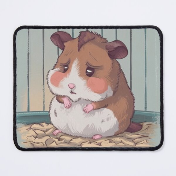 Item preview, Cute Sad Hamster designed and sold by Optrix Studio .