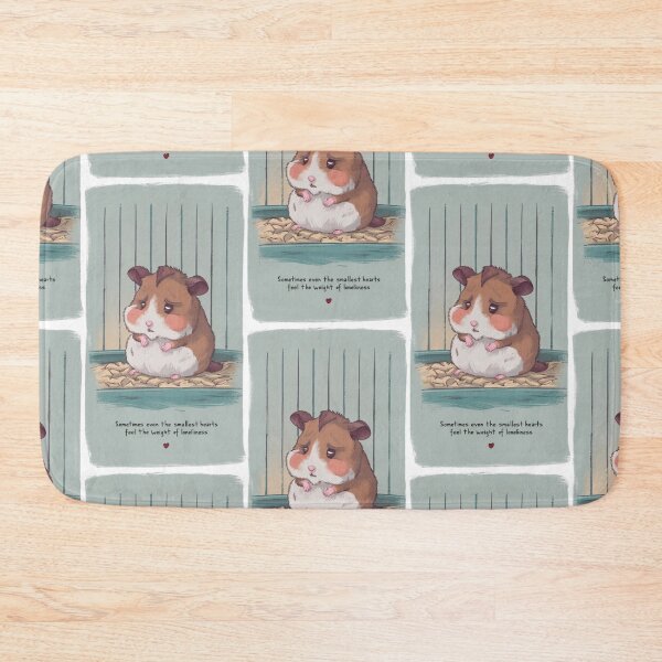 Item preview, Cute Sad Hamster designed and sold by Optrix Studio	.