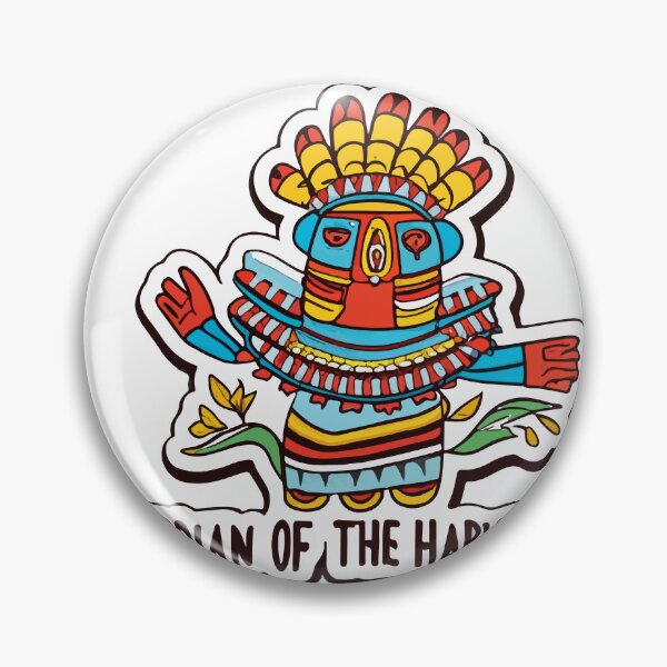 Item preview, Guardian of the Harvest - Corn Maiden Kachina Folk Art designed and sold by NiftyWrx.