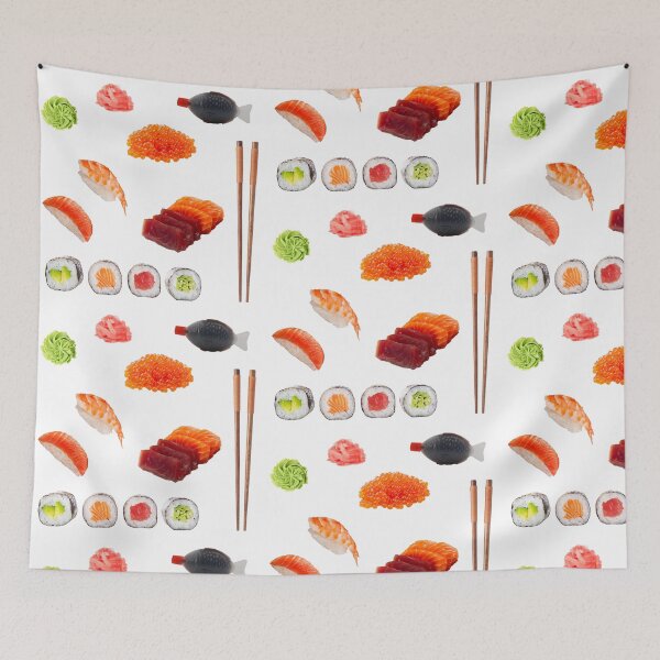 Item preview, Sushi Restaurant Sticker Pack designed and sold by alykalydaly.