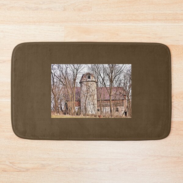 Item preview, Deteriorating Barn and Silo designed and sold by Martha Sherman.