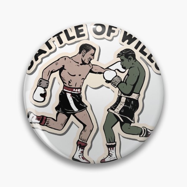Item preview, Vintage Boxers - Battle of Wills Retro Fight Scene designed and sold by NiftyWrx.