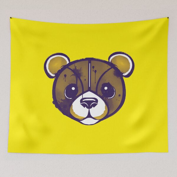 Item preview, Battered Bear - Yellow designed and sold by UNK-Fatigues.