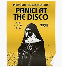 panic pray for the wicked ori disco tour 2018 soenda Poster