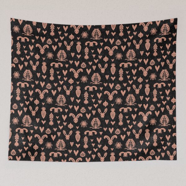 Item preview, Garden Things - Coal + Coral designed and sold by Irene Estelle.
