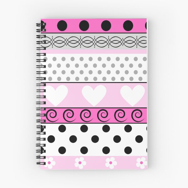 Item preview, Dots, Hearts, and Flowers Pattern designed and sold by PrintCraftCo.