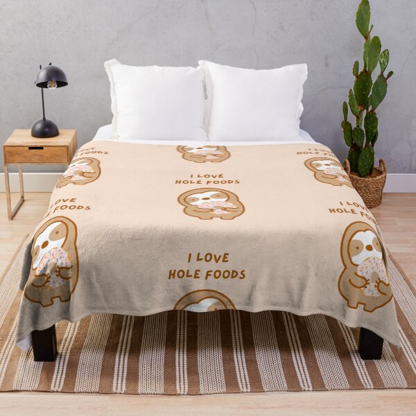 Item preview, I Love Whole Foods Donut Sloth designed and sold by theslothinme.