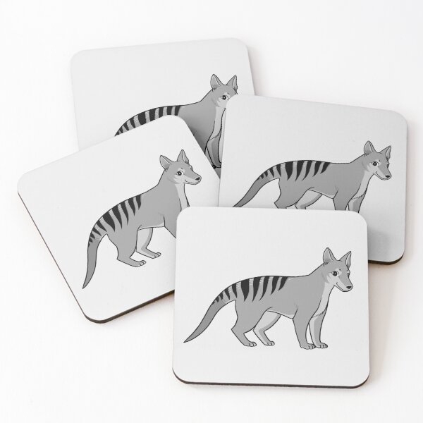 Item preview, Thylacine Grayscale designed and sold by DinoDoggie.