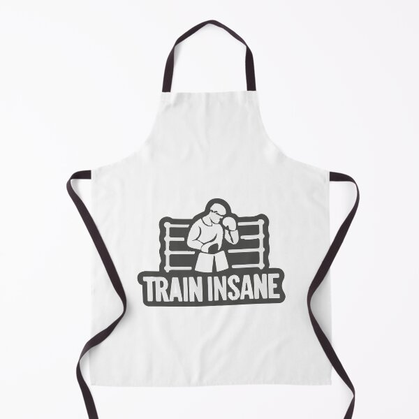 Item preview, Train Insane Boxer Silhouette Design designed and sold by NiftyWrx.