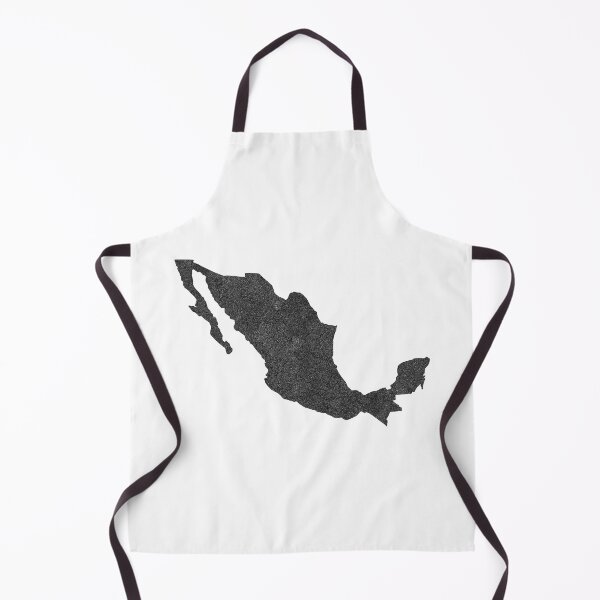Item preview, Mexico Map with hidden borders designed and sold by Naoswestvillage.
