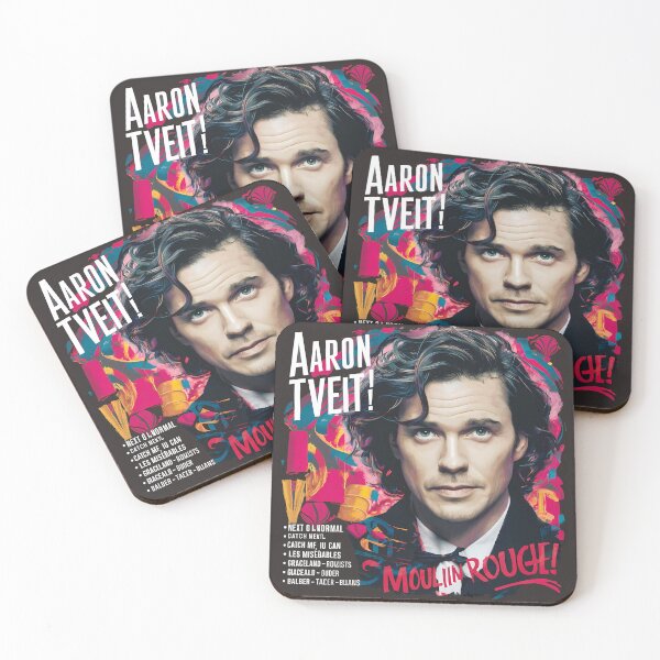 Item preview, Mesmerizing Aaron Tveit Art Captivating Designs for Fans designed and sold by ShirtSculpture.
