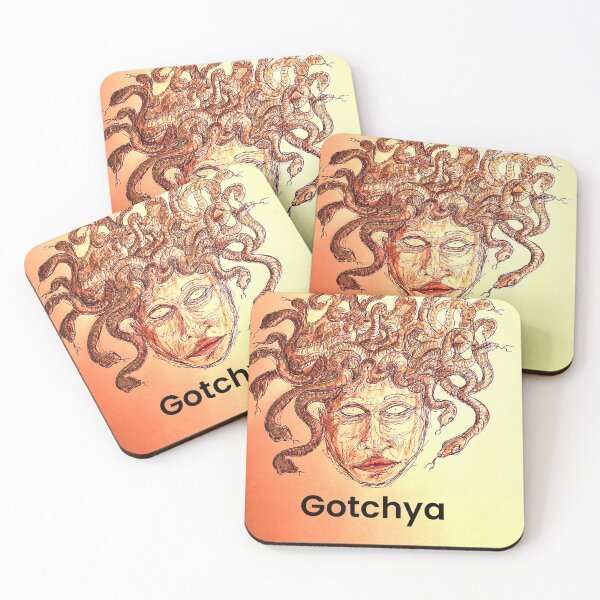 Item preview, Medusa Gotchya  designed and sold by Doodle Mind Journeys.