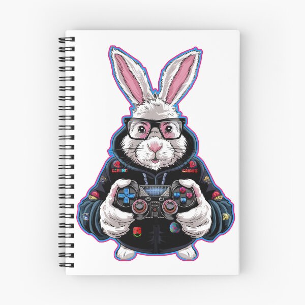 Item preview, Bunny gamer - Gaming Easter  designed and sold by Micjr.