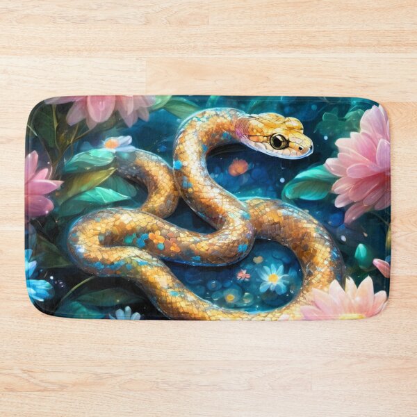 Aperçu de l'œuvre serpent boa doré créée et vendue par janjacbu.