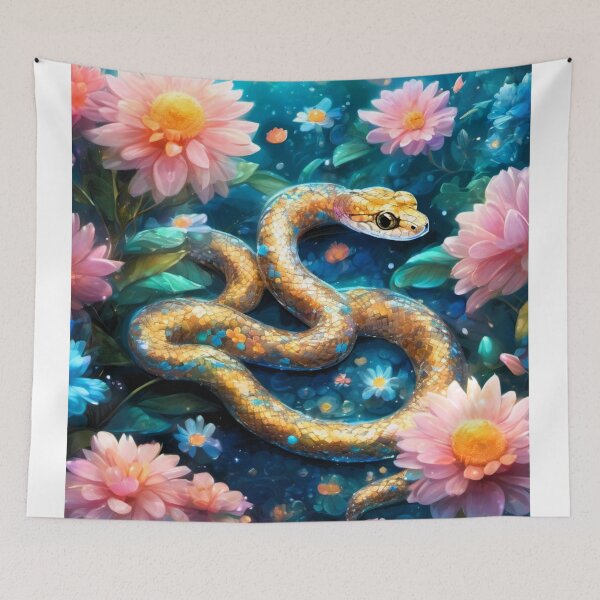 Item preview, golden boa snake designed and sold by janjacbu.