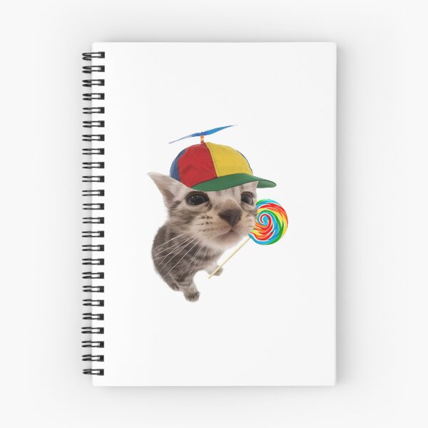 Item preview, Cat with Lollipop and Hat designed and sold by meowologist.