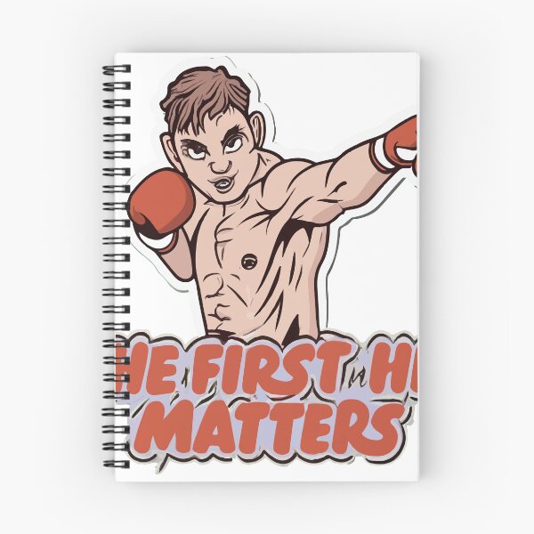 Item preview, Boxer Throwing Jab - The First Hit Matters Action Design designed and sold by NiftyWrx.