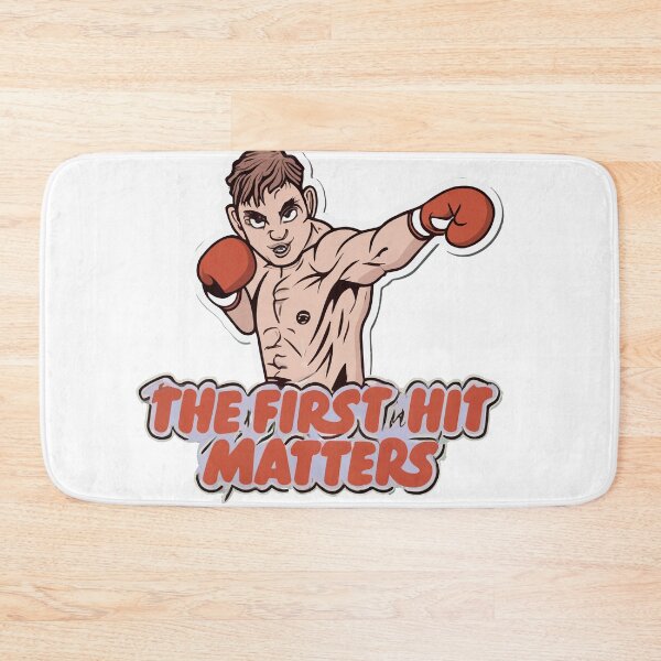 Item preview, Boxer Throwing Jab - The First Hit Matters Action Design designed and sold by NiftyWrx.