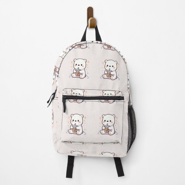Item preview, Polar Bear Drinking Ice Tea designed and sold by LemuellTrends.