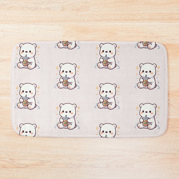 Item preview, Polar Bear Drinking Ice Tea designed and sold by LemuellTrends.