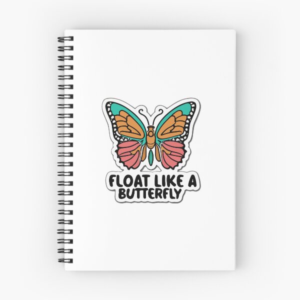 Item preview, Float Like a Butterfly - Boxing Posture Sticker designed and sold by NiftyWrx.