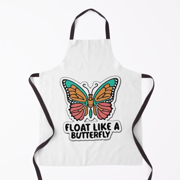 Item preview, Float Like a Butterfly - Boxing Posture Sticker designed and sold by NiftyWrx.