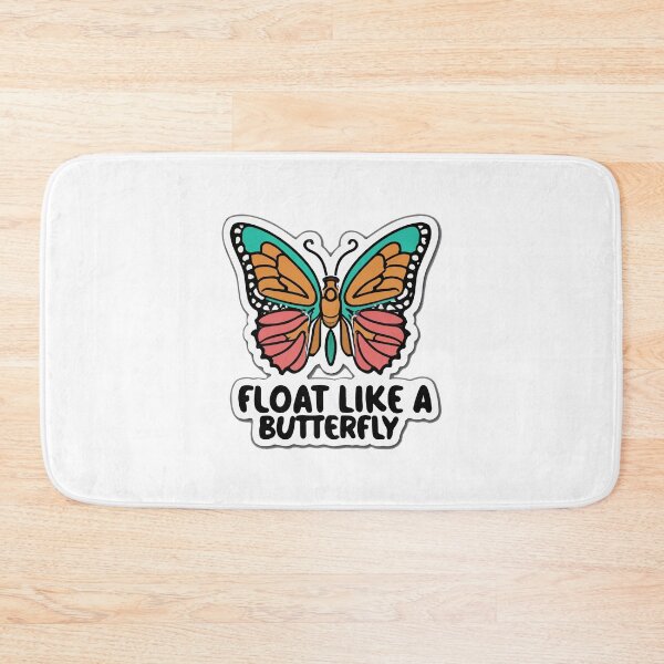 Item preview, Float Like a Butterfly - Boxing Posture Sticker designed and sold by NiftyWrx.
