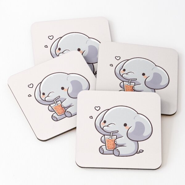 Item preview,  Elephant Drinking Ice Tea designed and sold by LemuellTrends.