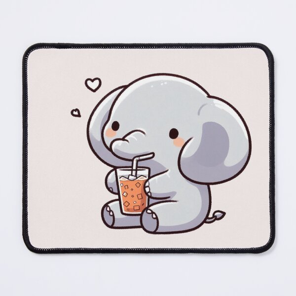 Item preview,  Elephant Drinking Ice Tea designed and sold by LemuellTrends.
