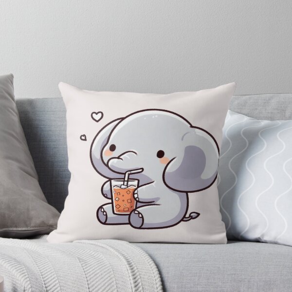 Item preview,  Elephant Drinking Ice Tea designed and sold by LemuellTrends.
