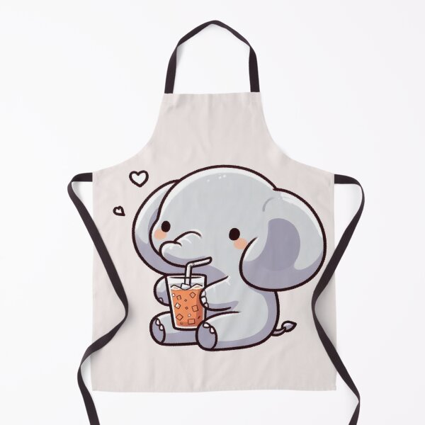 Item preview, Elephant Drinking Ice Tea designed and sold by LemuellTrends.