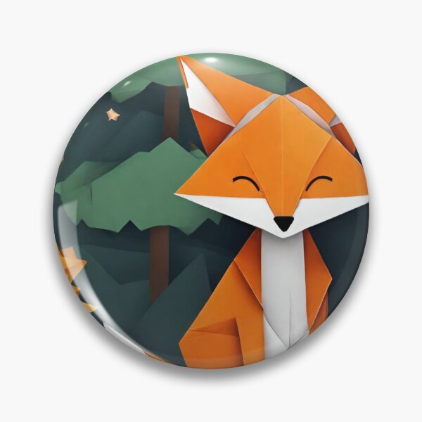 Item preview, Origami Fox designed and sold by ASHBooksnThings.