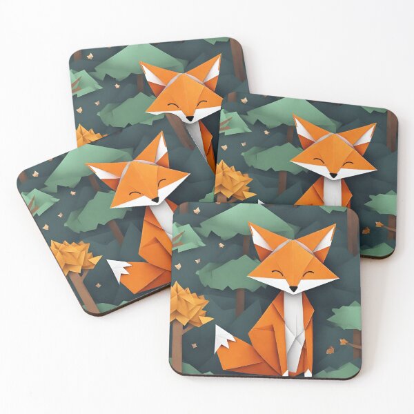 Item preview, Origami Fox designed and sold by ASHBooksnThings.