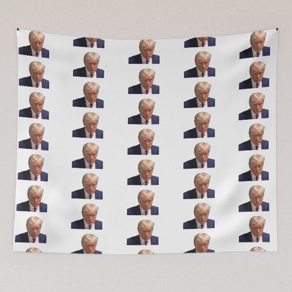 Item preview, Trump mugshot designed and sold by Madeline-13.