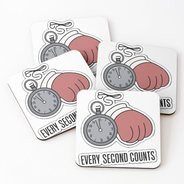 Item preview, Every Second Counts - Boxing Motivation designed and sold by NiftyWrx.