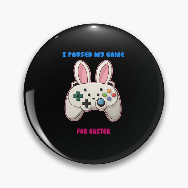 Item preview, I paused my game for easter - Gaming Easter  designed and sold by Micjr.