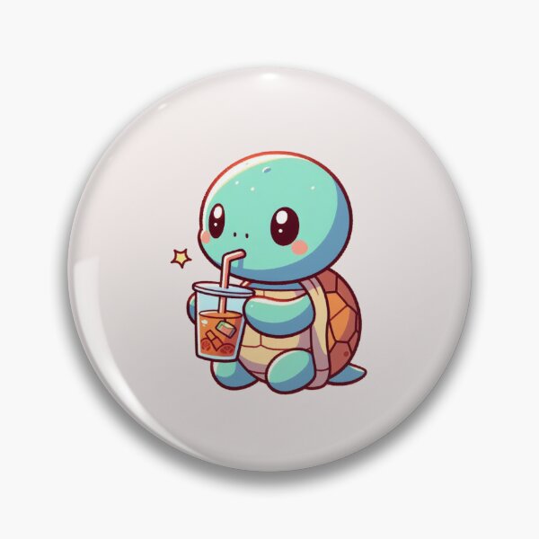 Item preview, Turtle Drinking Ice Tea designed and sold by LemuellTrends.