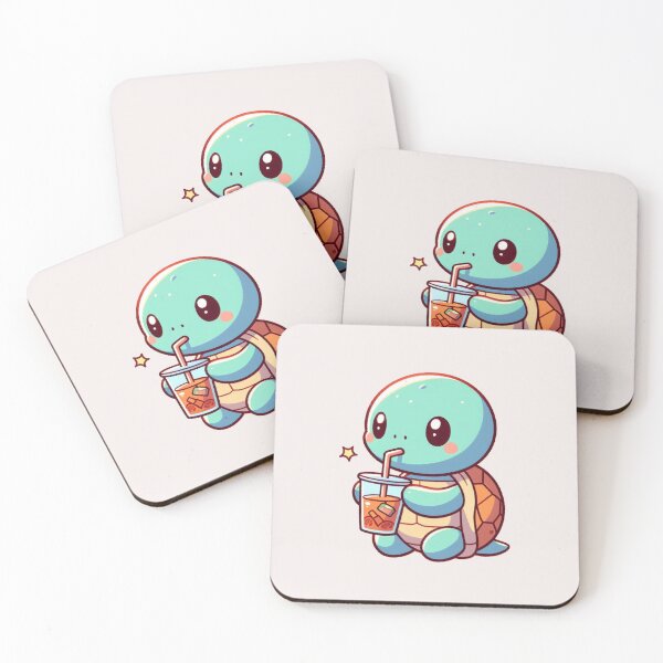 Item preview, Turtle Drinking Ice Tea designed and sold by LemuellTrends.