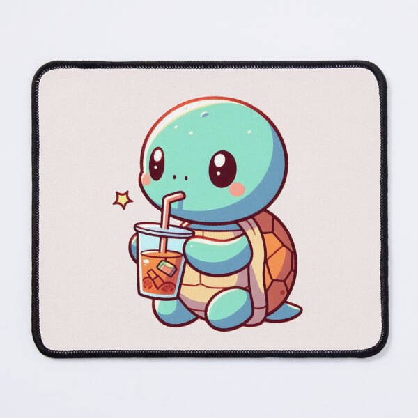Item preview, Turtle Drinking Ice Tea designed and sold by LemuellTrends.