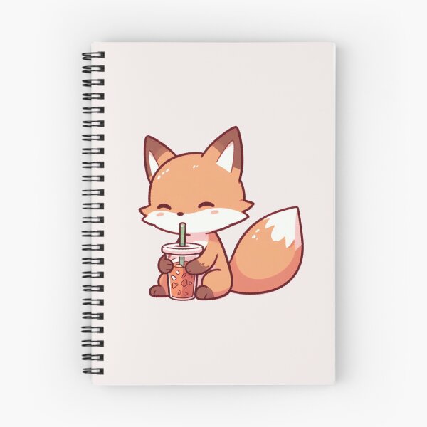 Item preview, Fox Drinking Ice Tea designed and sold by LemuellTrends.