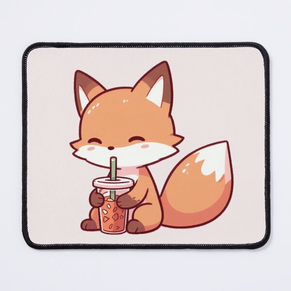 Item preview, Fox Drinking Ice Tea designed and sold by LemuellTrends.