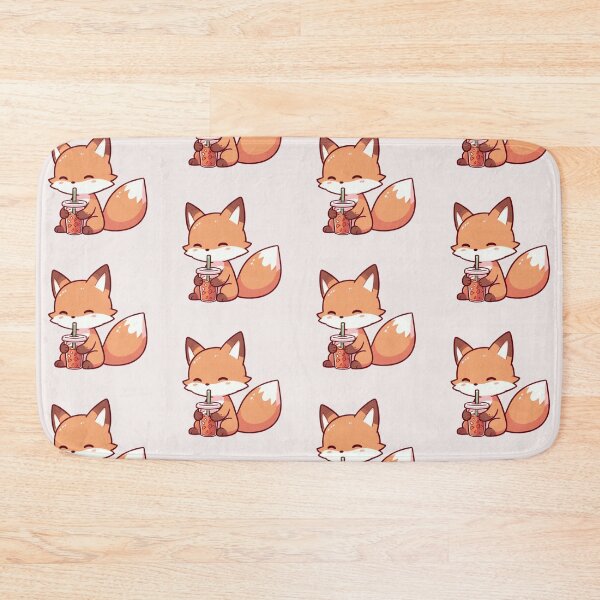 Item preview, Fox Drinking Ice Tea designed and sold by LemuellTrends.